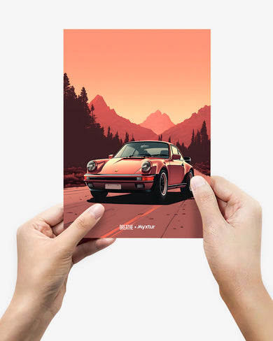 Fast Lane Freedom [BREATHE] Metal-Poster