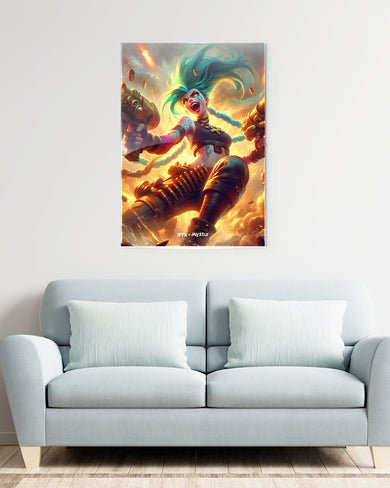 Havoc of Jinx [RTK] Metal-Poster