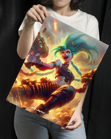 Havoc of Jinx [RTK] Metal-Poster