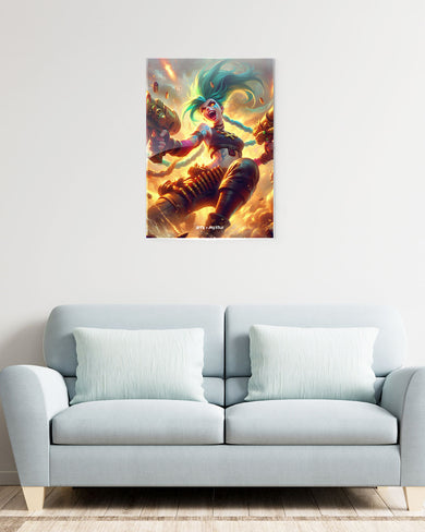 Havoc of Jinx [RTK] Metal-Poster