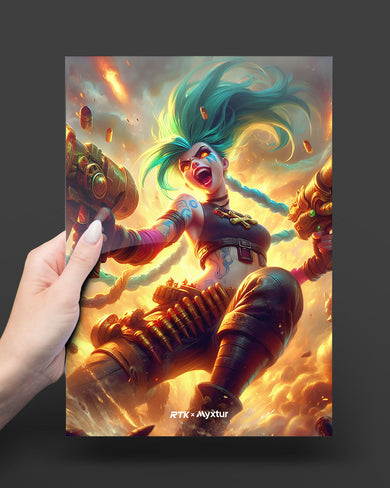 Havoc of Jinx [RTK] Metal-Poster