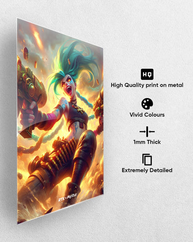 Havoc of Jinx [RTK] Metal-Poster