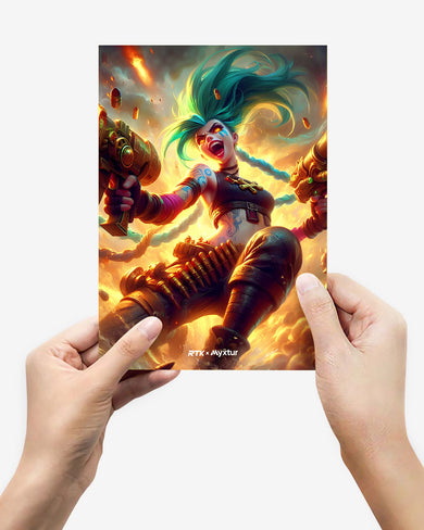 Havoc of Jinx [RTK] Metal-Poster