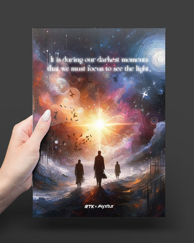 Light When Its Dark [RTK] Metal-Poster