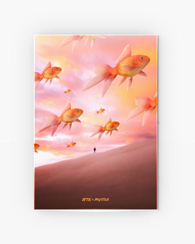 Goldfish Mirage [RTK] Metal-Poster