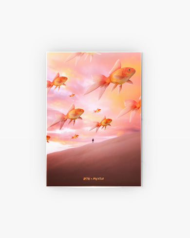 Goldfish Mirage [RTK] Metal-Poster