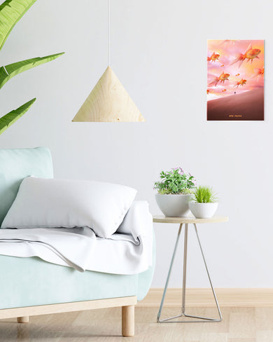 Goldfish Mirage [RTK] Metal-Poster