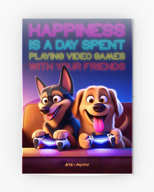 Games with Friends [RTK] Metal Poster