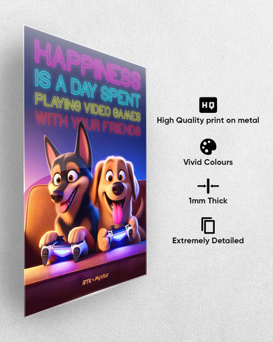 Games with Friends [RTK] Metal-Poster