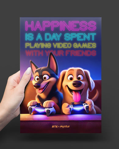 Games with Friends [RTK] Metal-Poster