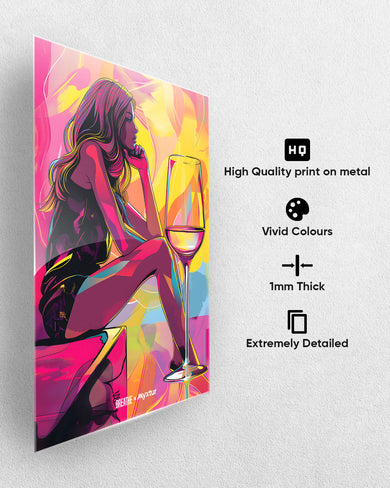 Festive Muse [BREATHE] Metal-Poster