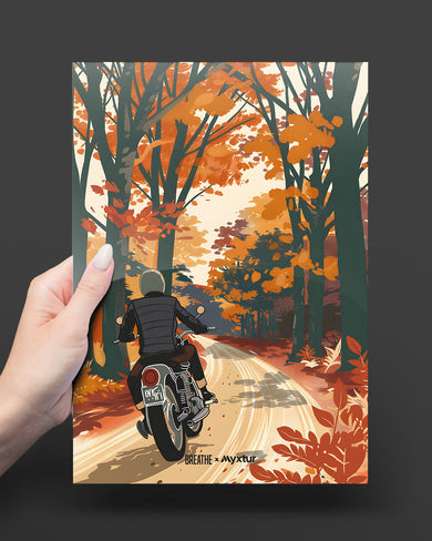 Woodland Wanderer [BREATHE] Metal-Poster