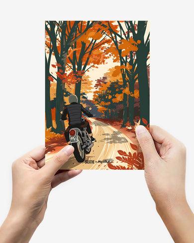 Woodland Wanderer [BREATHE] Metal-Poster