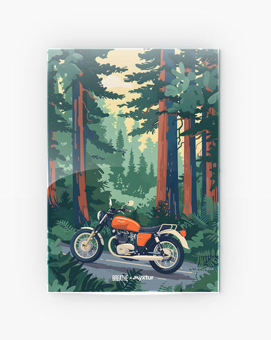 Forest Roadster [BREATHE] Metal-Poster