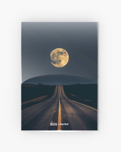 Lunar Avenue [BREATHE] Metal-Poster