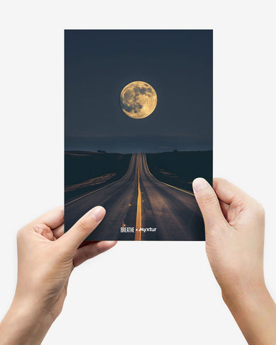 Lunar Avenue [BREATHE] Metal-Poster