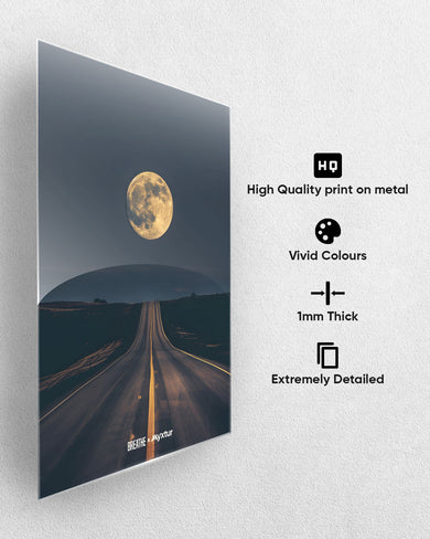 Lunar Avenue [BREATHE] Metal-Poster