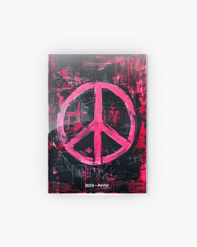 Peace Splash [BREATHE] Metal-Poster
