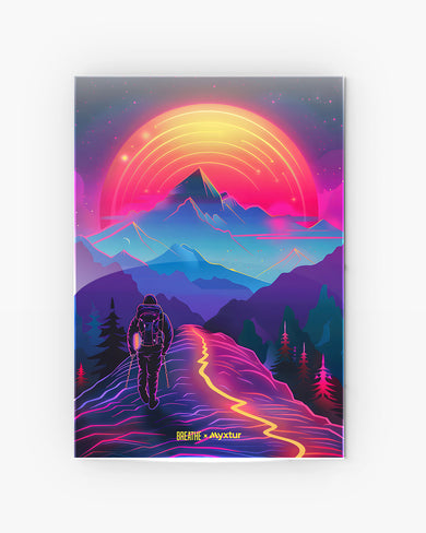 Glow Trek [BREATHE] Metal-Poster