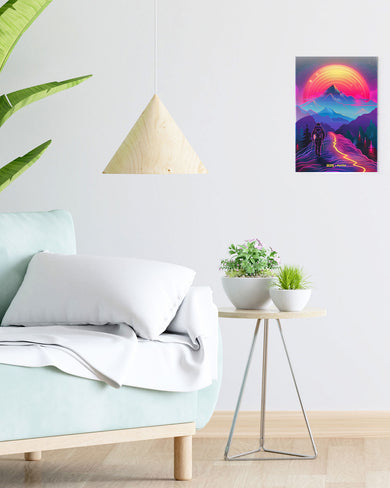 Glow Trek [BREATHE] Metal-Poster