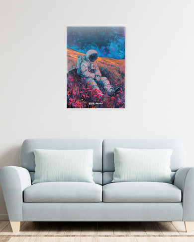 Orbital Melancholy [BREATHE] Metal-Poster