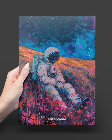 Orbital Melancholy [BREATHE] Metal-Poster