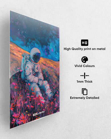 Orbital Melancholy [BREATHE] Metal-Poster