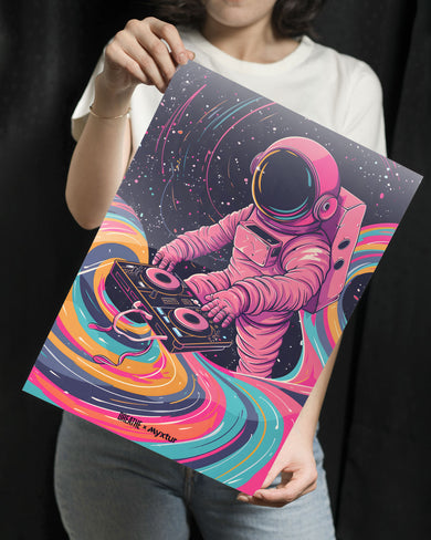 Space Jamming [BREATHE] Metal-Poster
