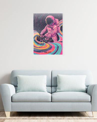 Space Jamming [BREATHE] Metal-Poster