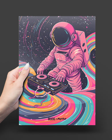 Space Jamming [BREATHE] Metal-Poster