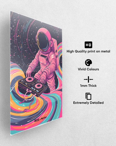 Space Jamming [BREATHE] Metal-Poster