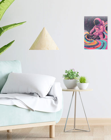 Space Jamming [BREATHE] Metal-Poster