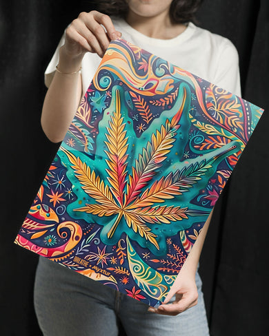 Hippie High [BREATHE] Metal-Poster