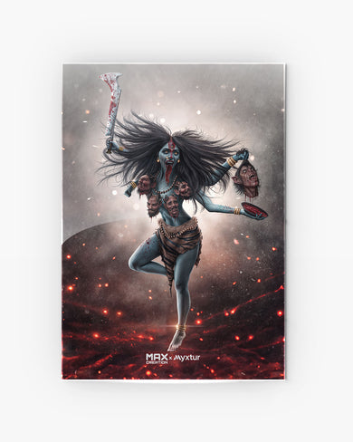 Dance of Maa Kaali [MaxCreation] Metal-Poster