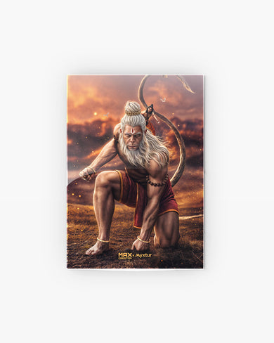 Hanuman Bajrangbali [MaxCreation] Metal-Poster