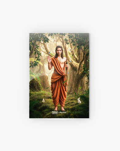 Lord Ram in Exile [MaxCreation] Metal-Poster