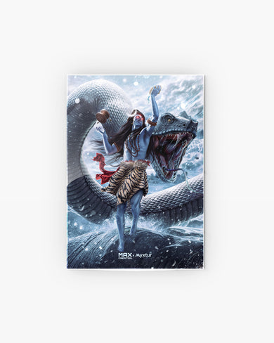 Madadev and Vasuki [MaxCreation] Metal-Poster