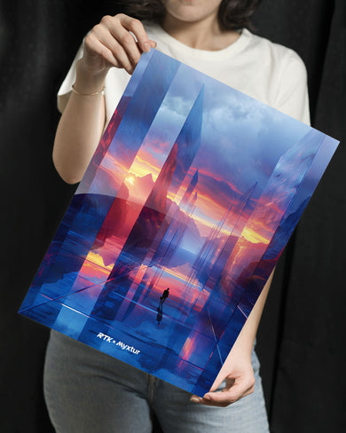 Hall of Mirrors [RTK] Metal Poster