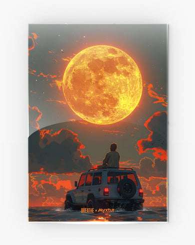 Adventure is Out There [BREATHE] Metal Poster