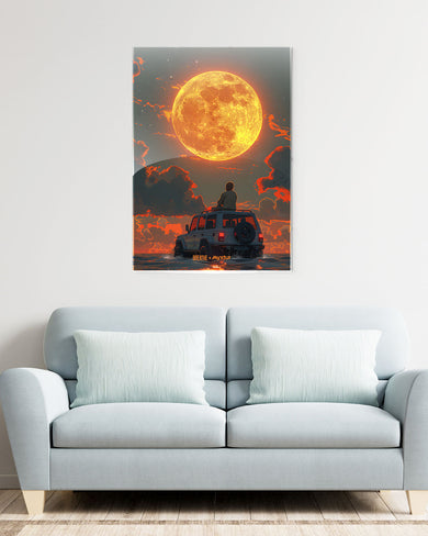 Adventure is Out There [BREATHE] Metal Poster