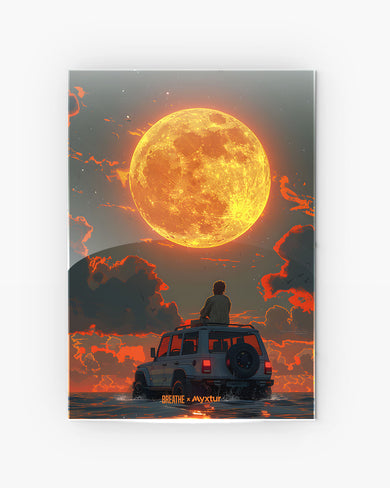 Adventure is Out There [BREATHE] Metal Poster