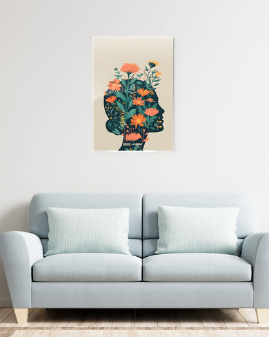 Blooming Grace [BREATHE] Metal Poster