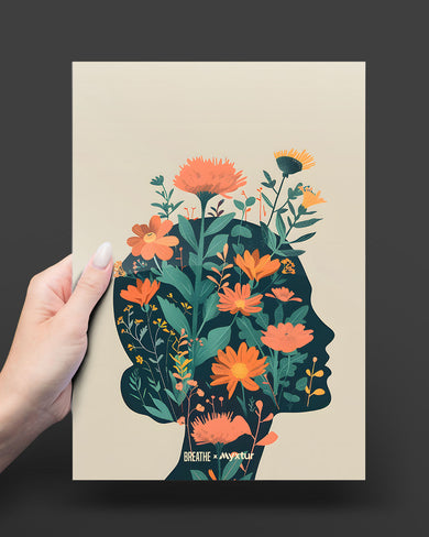 Blooming Grace [BREATHE] Metal Poster