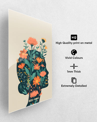 Blooming Grace [BREATHE] Metal Poster