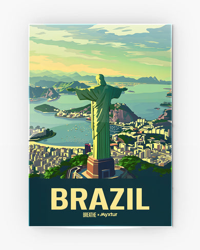 Redeemed in Brazil [BREATHE] Metal Poster