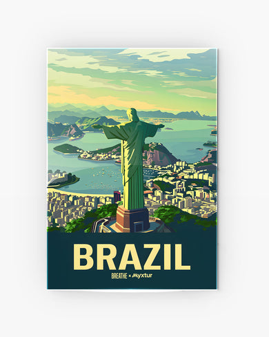 Redeemed in Brazil [BREATHE] Metal Poster