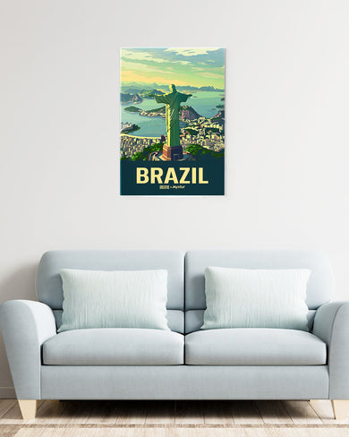 Redeemed in Brazil [BREATHE] Metal Poster