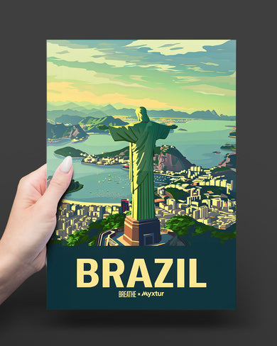 Redeemed in Brazil [BREATHE] Metal Poster