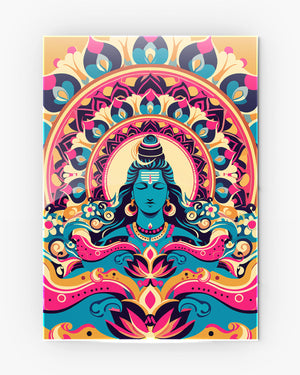 Shiva-Origin of Creation Metal Poster