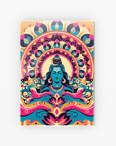 Shiva-Origin of Creation Metal Poster